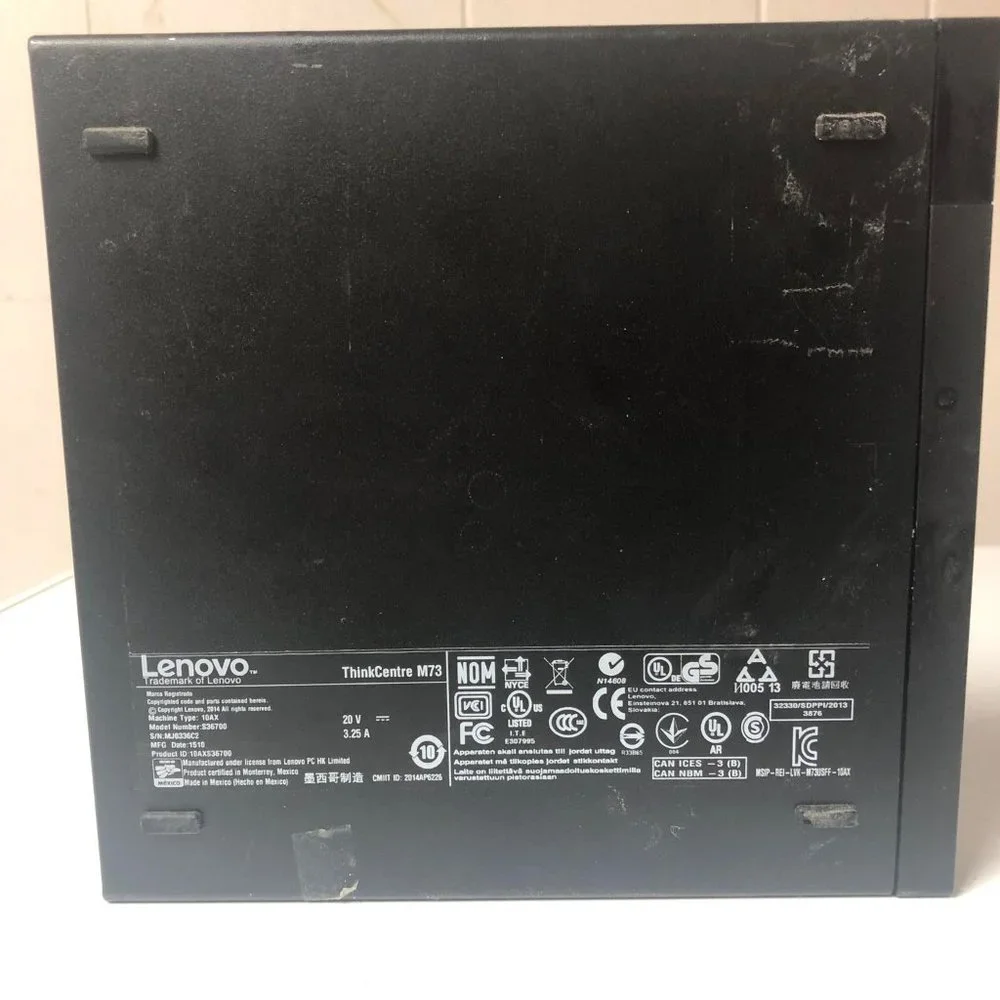 Lenovo Think Center M73 Tiny Desktop PC